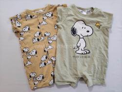 2 overálky snoopy